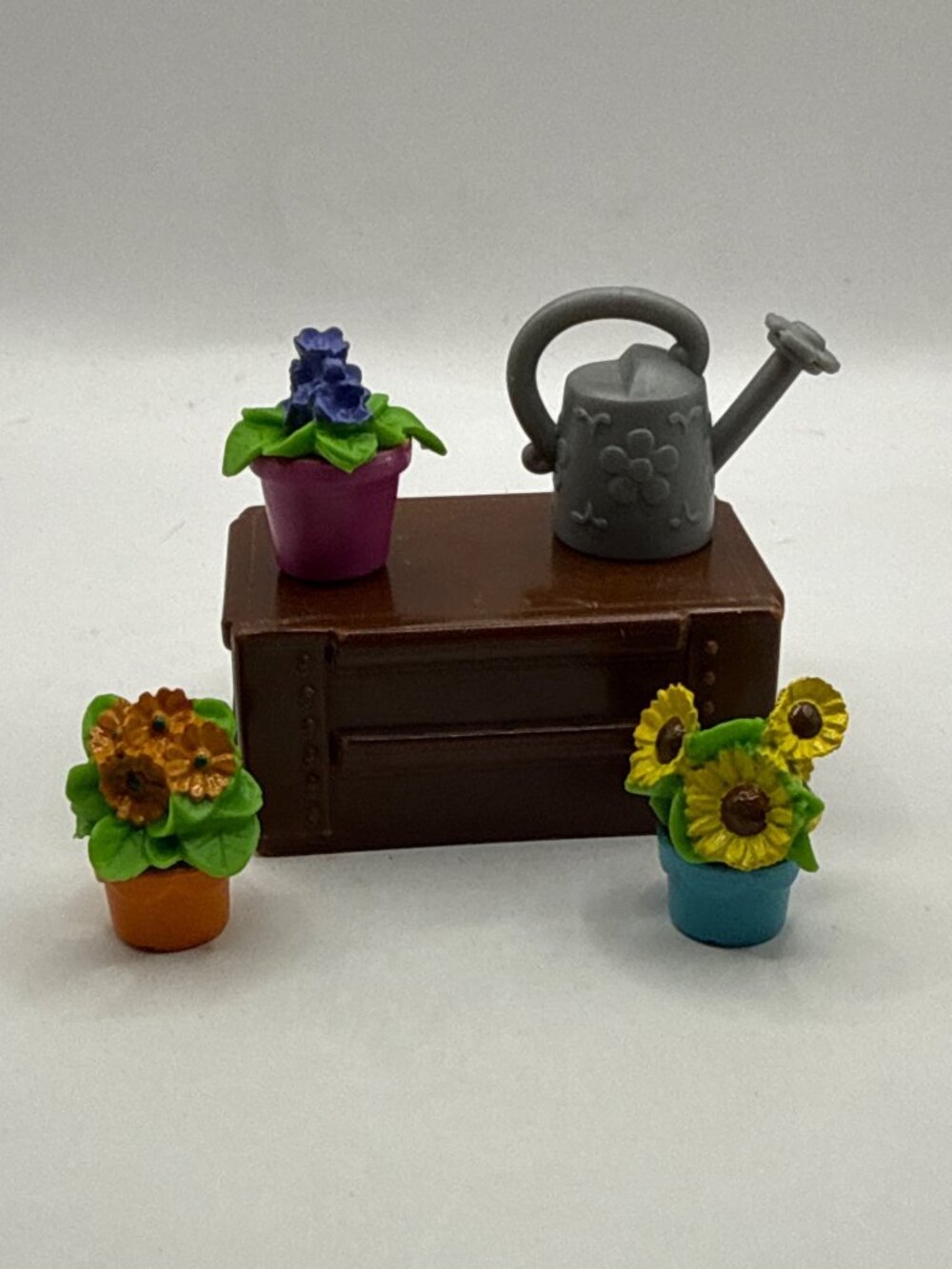 Lil Woodzeez Flower Shop Replacement Parts Lot Miniature Toy Garden Cottagecore